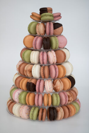 Macaron Tower - 8 Tiers