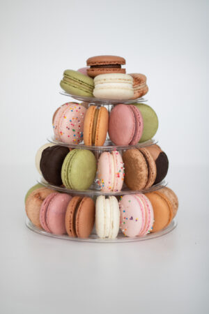 Macaron Tower - 4 Tiers