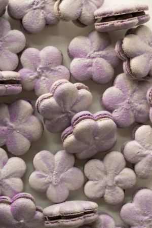 Mother's Day Flower Macarons